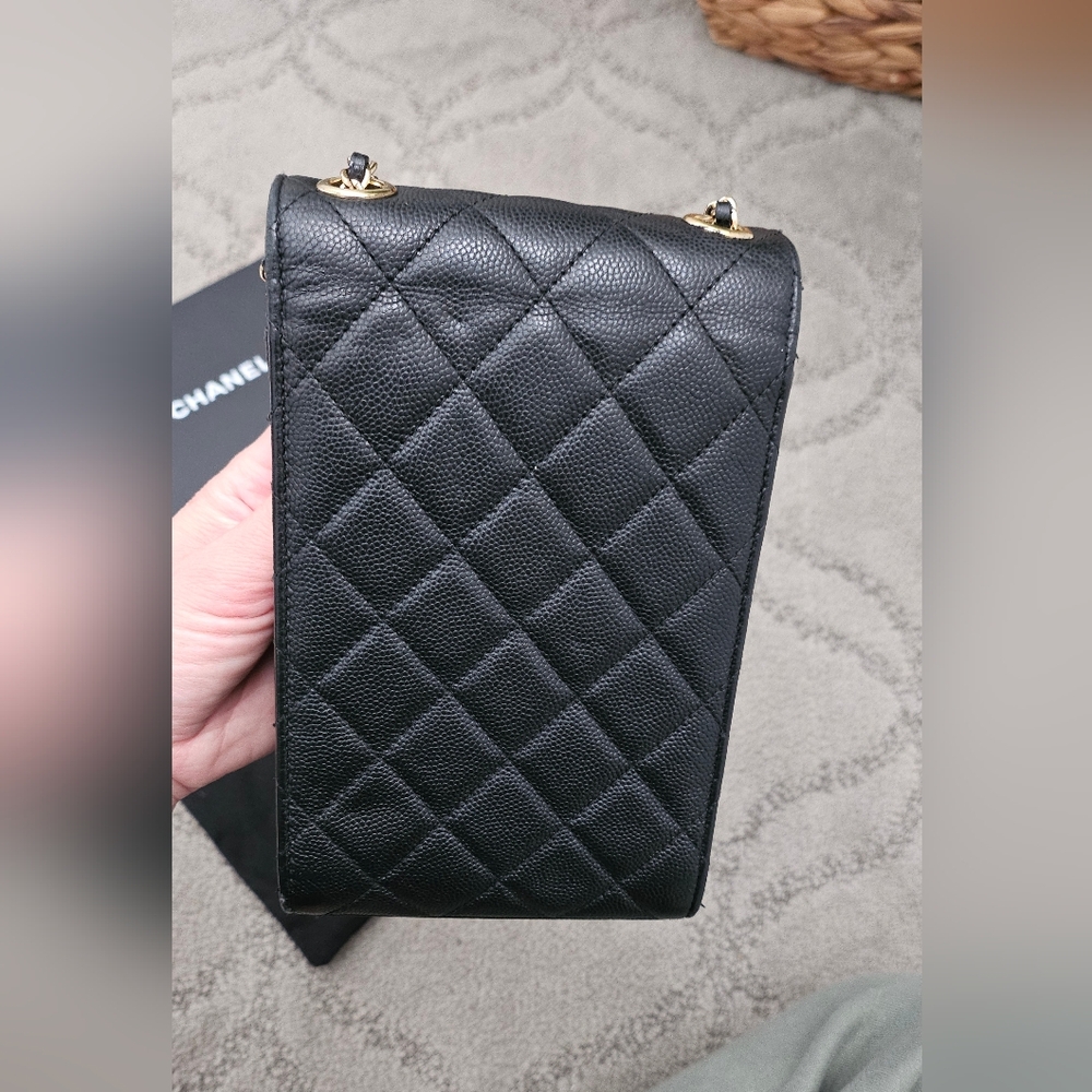 Chanel Golden Class Wallet on Chain Phone Holder Bag - Picture 3 of 13